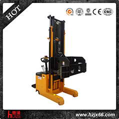 石膏板樓板專用全電動堆高車(夾抱翻轉(zhuǎn)90度式) 石膏板樓板專用全電動堆高車(夾抱翻轉(zhuǎn)90度式)